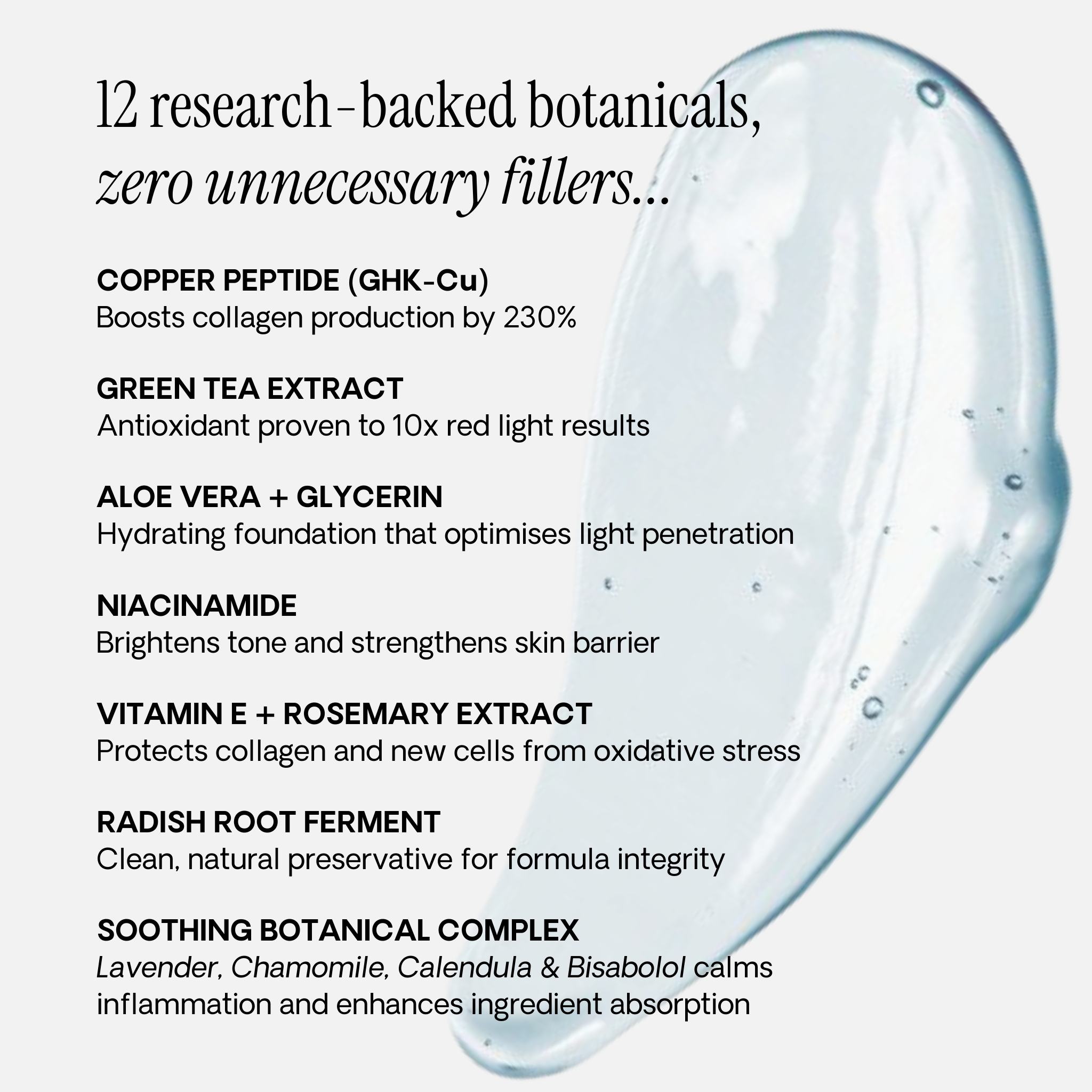 Light-Activated Luminous Serum